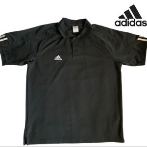 adidas Men's Club 3 Stripes Tennis Polo medium